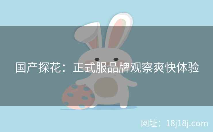 国产探花：正式服品牌观察爽快体验