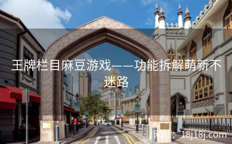 王牌栏目麻豆游戏——功能拆解萌新不迷路