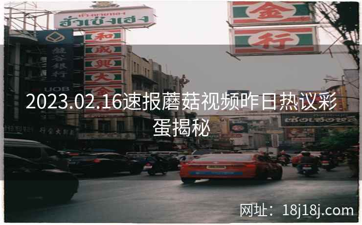 2023.02.16速报蘑菇视频昨日热议彩蛋揭秘